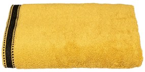 Хавлия за баня atmosphera Joia, памук, 70x130 cm - Охра