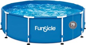 Сглобяем басейн с метална рамка FunSicle Ø366 x h76 см