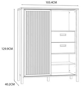 КОНТРАБЮФЕТ ЖИТАНА 103,4/40,2/129,9 СМ