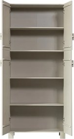 Светлосив допълнителнa рафтовa 2 бр. от масивен бор Mees – WOOOD