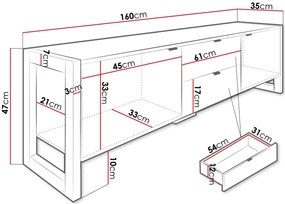 TV шкаф Berizo II