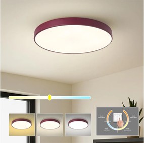 Brilagi - LED таванно осветително тяло POOL LED/60W/230V 3000/4000/6000K 50 cm бордо