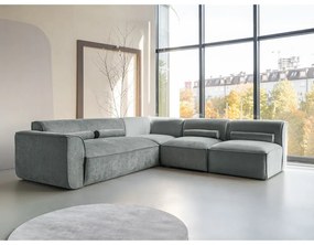 Светлозелен ъглов диван (десен ъгъл) Flex Felix – Miuform