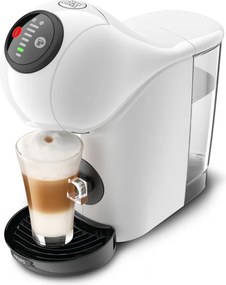Еспресо машина Krups KP243110 NDG GENIO S WHITE, 1500W, 15 bar, 0.8 л, Работа с NESCAFÉ® Dolce Gusto® капсули, LED, XL функция, Бял