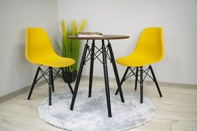 Кръгла маса  ANELLO Dark Ash 60см