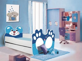 Kids bed Corleon-Бяло - синьо