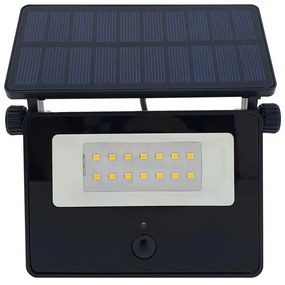 LED Solar екстериорен прожектор със сензор LED/2W/3,7V 4200K IP44