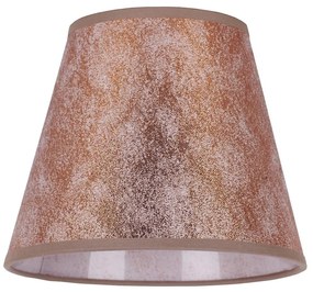 Duolla - Абажур за настолна лампа SOFIA XS E14 пр. 18,5 см меден