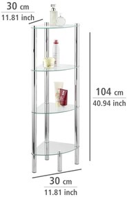 Ъглов рафт с 4 отделения Ъглов Yago - Wenko