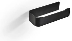 Черен стенен метален държач за тоалетна хартия Ume – Zone