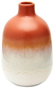 Оранжево-бяла ваза Bohemian Home Mojave - Sass &amp; Belle