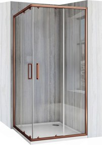 Душ кабина Rea Punto 90x90 Brush Copper
