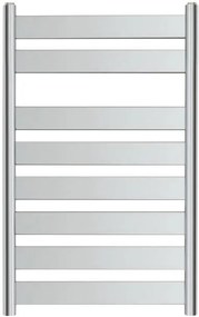 Релса за кърпи с отопление Largo-Хром-80 x 50 cm.