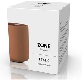 Оранжева каменина чаша за четки за зъби Ume – Zone