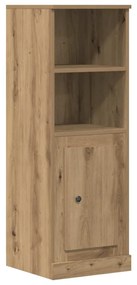 857150 vidaXL Висок шкаф, дъб артизан, 36x35,5x103,5 см, инженерно дърво