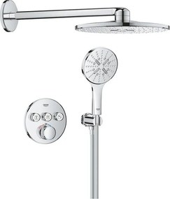 Grohtherm SmartControl, Rainshower SmartActive 310, душ система с 3 извода