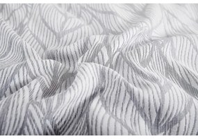 Сиво единично спално бельо от жакард 140x200 cm Florida – My House