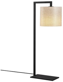 Черна и бежова настолна лампа Profil - Opviq lights
