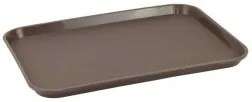 Horecano - Пластмасова табла за сервиране 40x29см кафява (JD-1216-B)