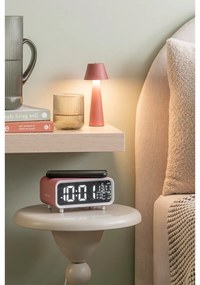 Дигитална аларма с безжично зарядно Chunky LED – Karlsson