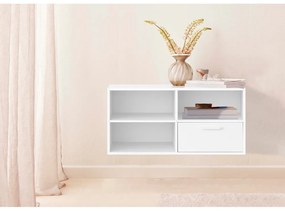Бял нисък скрин с чекмеджета 90x43 cm Keep by Hammel - Hammel Furniture
