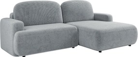 Ъглов диван Alivar-Сиво-Десен