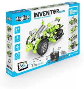 Engino Конструктор Inventor Motorized - 4 колесен велосипед, 10 в 1