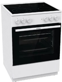 Керамична печка с течни газови и електрически горелки Gorenje GEC6A41WC