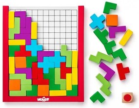 Woody - Дървена игра Главоблъсканица със зарче