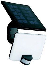 LED Екстериорен соларен прожектор със сензор LED/10W/3,7V 4000K IP54 3000 mAh