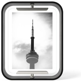 Черна дървена стояща рамка 19x24 cm Bellwood – Umbra