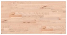 3188882 vidaXL Плот за маса 80x40x2,5 см правоъгълен масивен бук