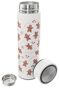 Бял термос 400 ml - Orion