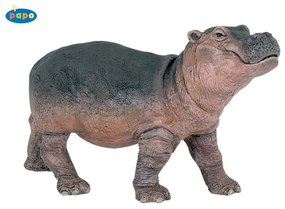 Papo - Фигурка хипопотамче бебе 50052