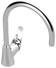 Стоящ смесител за кухня, Vidima, B0881AA, с тръбрн чучур