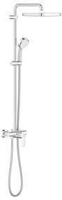 Tempesta Cosmopolitan System 250 Cube Душ система с едноръкохватков смесител