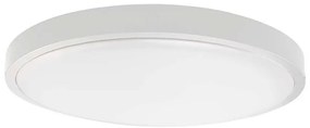 LED баня плафон 18W 230V IP44 6500K Ø25 см бял