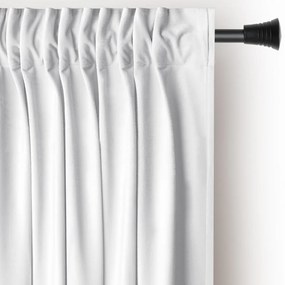 Бяло dimout перде 140x245 cm Pleat – Restilo