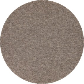 Кафяв кръгъл килим за открито ø 160 cm Vagabond™ - Narma