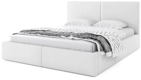 Тапицирано легло NICKY 2, 140x200, бяло