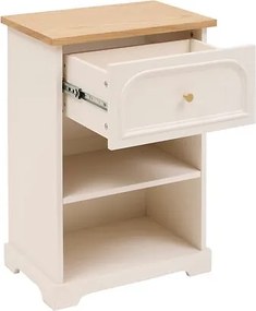 Нощно шкафче atmosphera Mohea, 67 cm, Слонова кост