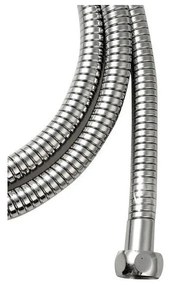 Душ маркуч от неръждаема стомана в лъскаво сребристо Lux – Sapho