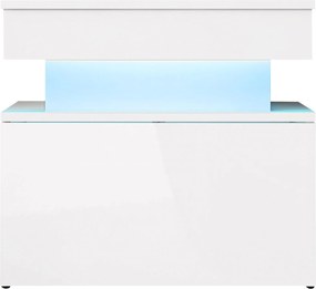 Нощно шкафче Glossa 1S със LED-Leuko Gualistero