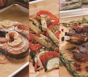 Хартия за печене Klausberg KB 7902, Ролка 10 м, Ширина 38 см, -40 до 230°C, Универсална употреба, Незалепваща, Кафяв