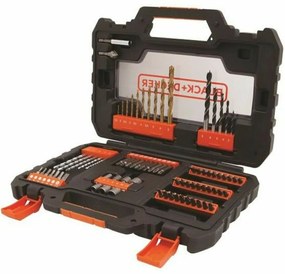 Drill bits and tits set Black &amp; Decker A7231 76 Части