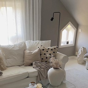 Модерна подова лампа черна регулируема - Java