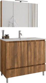 Комплект за баня Drop Delta 90 -Кафяво