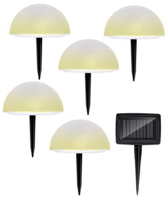 К-кт 5x LED Соларна лампа LED/1,2V многоцветен