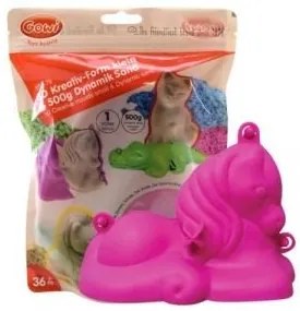 Bigjigs - 3D творчески комплект с пясък и формичка пони