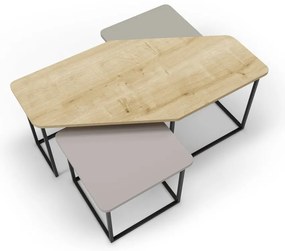 Масички за кафе в комплект от 3 бр. 60x111,5 cm Zoya – Marckeric